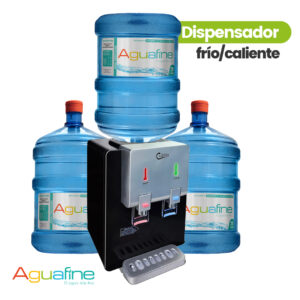 Dispensador Sobremesa + 3 Bidones 20 lts.