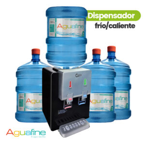 Dispensador Sobremesa + 4 Bidones 20 lts.