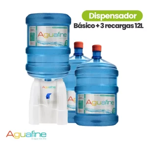 Dispensador Básico + 3 Recargas 12L