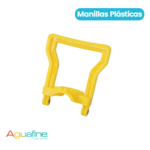 Manilla plástica amarilla